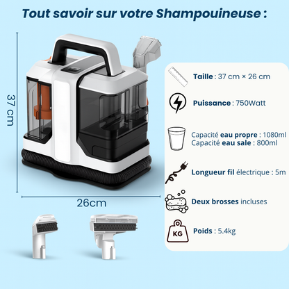 Shampouineuse - 750W